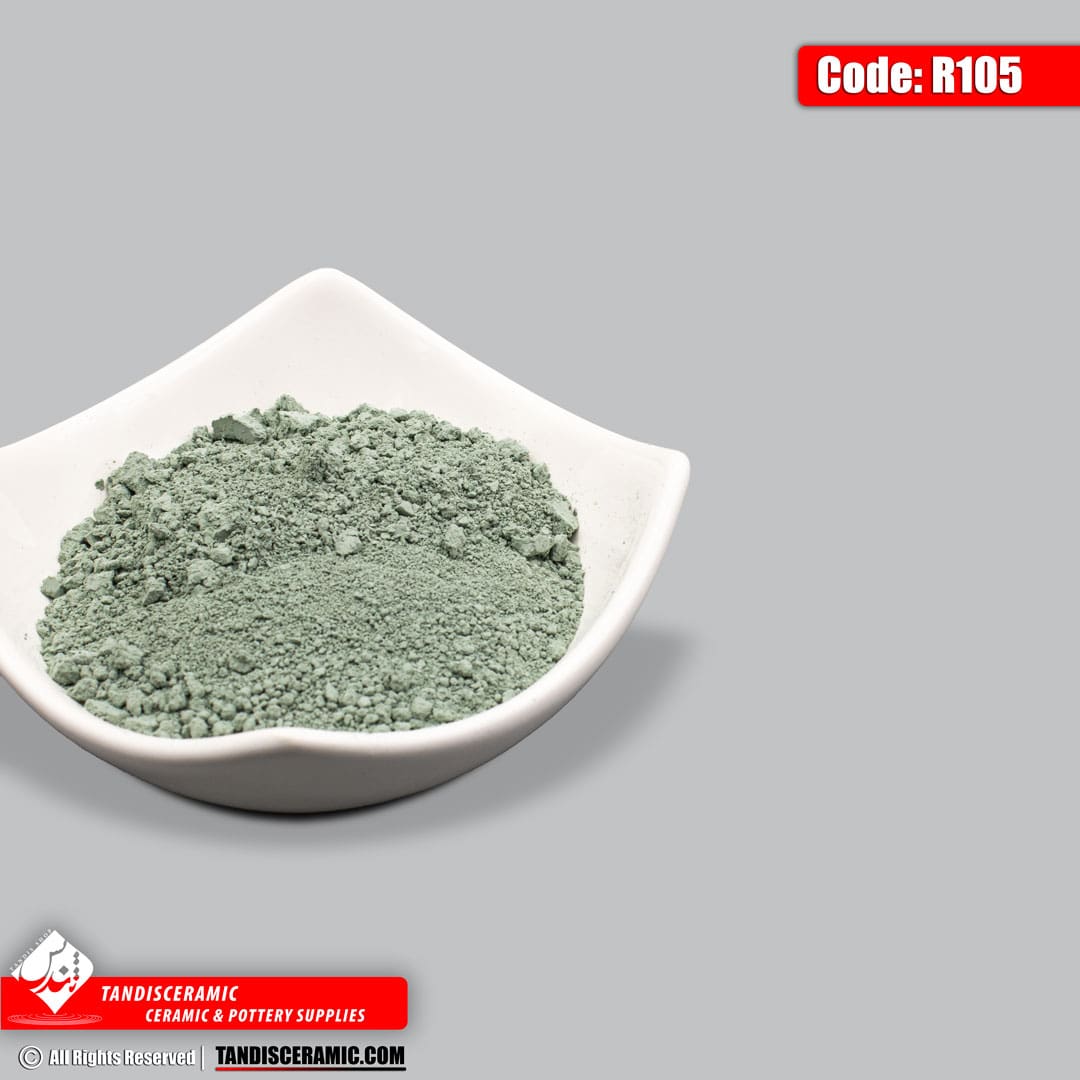 Code-R105 استین رولعابی سبز