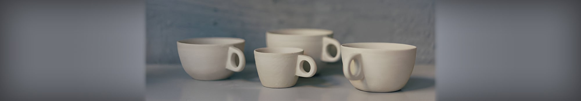 بیسکوییت فنجان و نعلبکی (Ceramic Bisque Cup & Saucer)